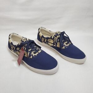 NWT Bucketfeet Shapes With Faces Low Rise Sneakers